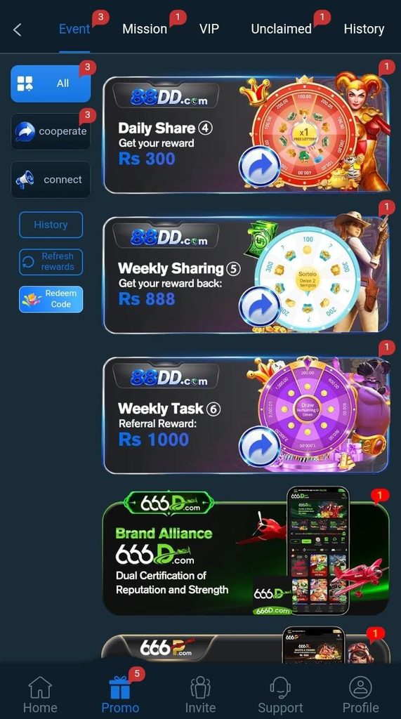 88DD Game APK Latest Bonus Page